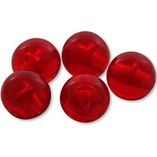 Round Acrylic Plastic Beads - Made in USA