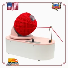 Tabletop Electric Yarn Winder: Large Capacity Ball & Cake Winder