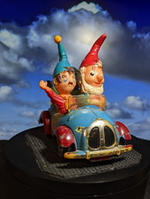 Vintage 1969 Corgi Toys, Noddy's Car, Noddy, Big Ears & G*lly.  90mm. Gift Boxed