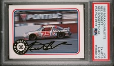 1988 Maxx #34 Neil Bonnett #75 Pontiac PSA DNA EX-MT 6 AUTO 10 Dual Graded Pop 0