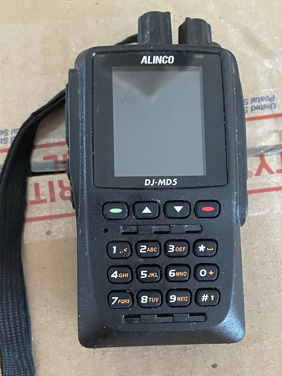 DJ-MD5 DMRトランシーバー Alinco Dj-md5 VHF/UHF DMR FM RADIO. Excellent Display DJ-MD5XTG