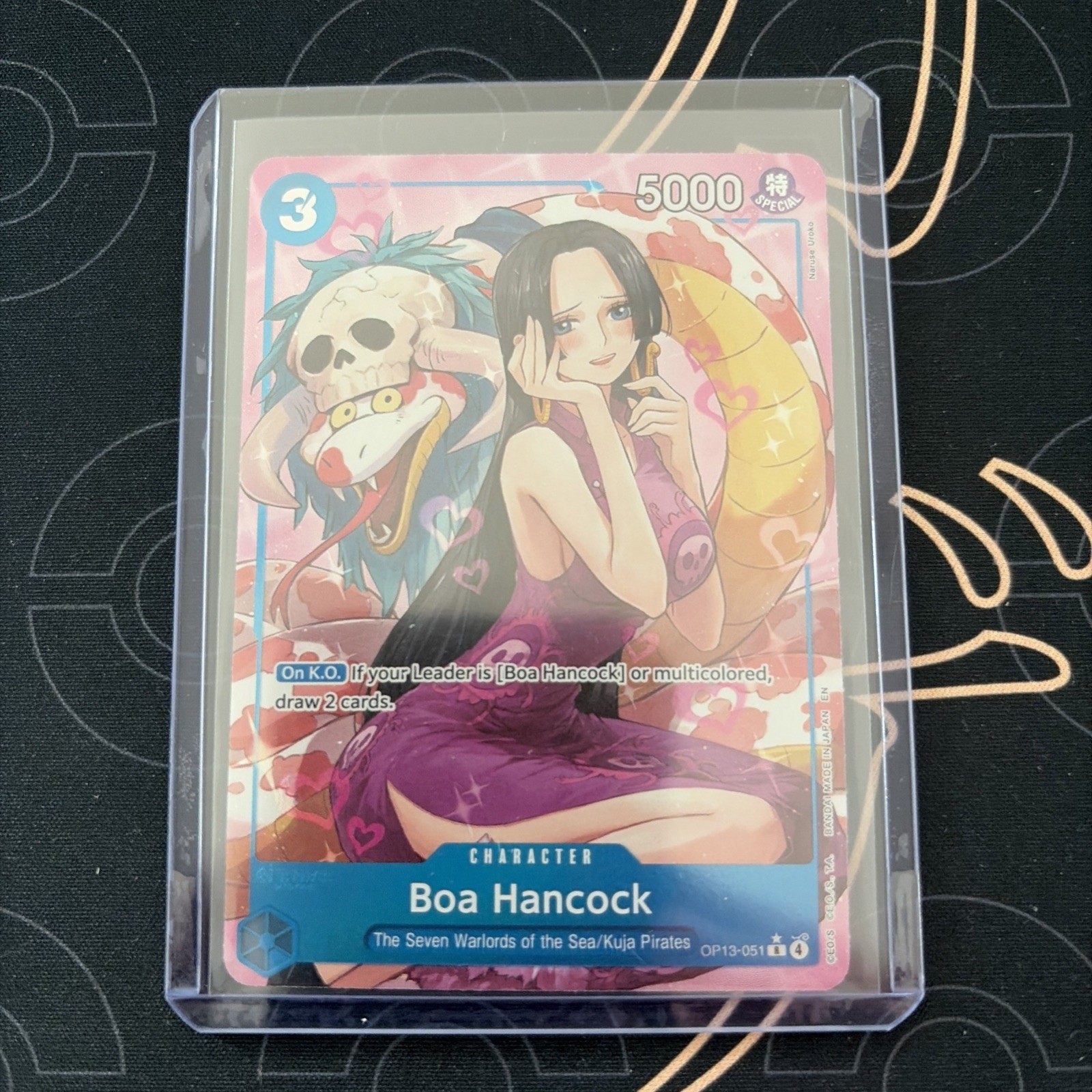 2025 ONE PIECE OP13 051 CARRYING ON HIS WILL BOA HANCOCK ALT ART