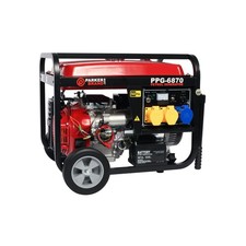 6.87 kVA Portable Petrol Generator with Electric Start – Heavy-Duty Power Gene