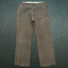 VTG Levi  s Menswear Slash Pockets Brown Corduroy Men  s Sz 36 Dress Pants