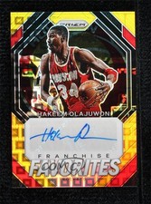 2023-24 Panini Prizm Gold Premium Box Set 1/5 Hakeem Olajuwon #HAK Auto HOF 12xy