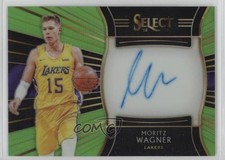 2018-19 Select Rookie Signatures Neon Green Prizm 42/99 Moritz Wagner Auto 0c9g