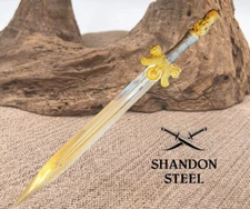 Nebuchadnezzar King of Babylon Sword by Marto of Toledo Spain - Gold & Silver