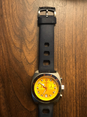 ZODIAC VINTAGE SEA DRAGON ZO2232 CHRONOGRAPH QUARTZ SWISS (New