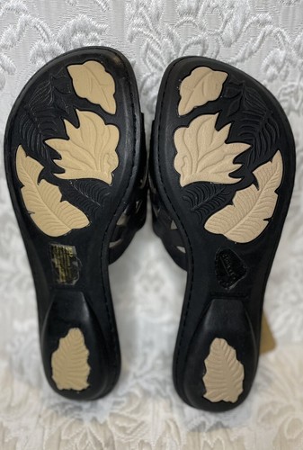 NIB ~ BORN Cushioned Cutout Leather Flat Footwear IMANI - Sz 8M - Picture 5 of 8