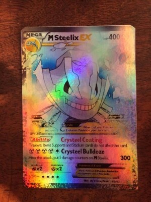 LEGGI LA DESCRIZIONE POKEMON GX EX MEGA ORICA M STEELIX FULL ART READ BELOW