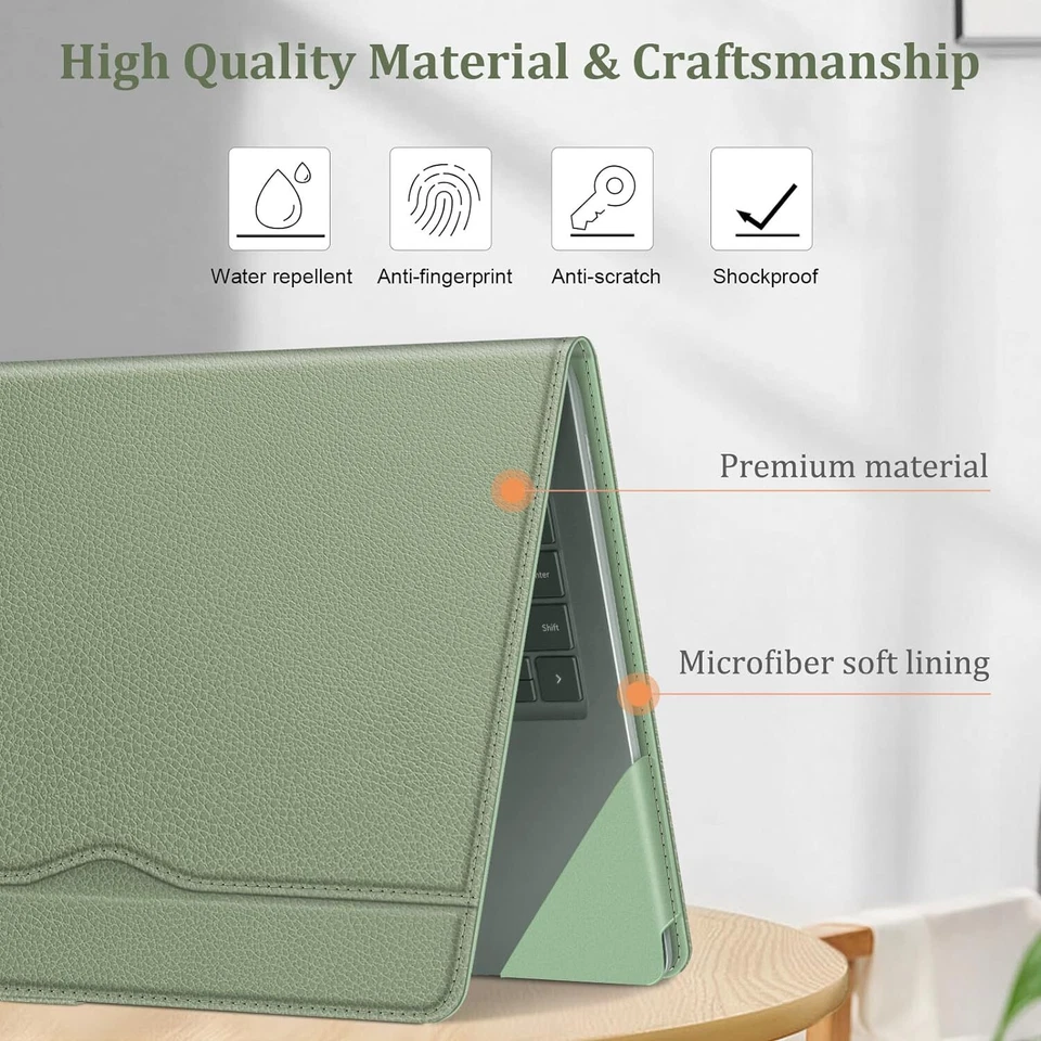 Sleeve Case for 13.5 Inch Microsoft Surface Laptop 5/4/3/2 Book Cover w Pocket - Image 2 of 4