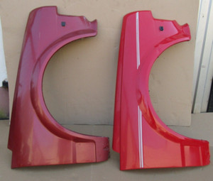 ✔️ VW POLO II 86C 1x Kotflügel vorne rechts hellrot ODER dunkel Rot ❗ ABHOLUNG