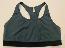 Free People FP Movement Move Me Bra In Dark Green Size Large
