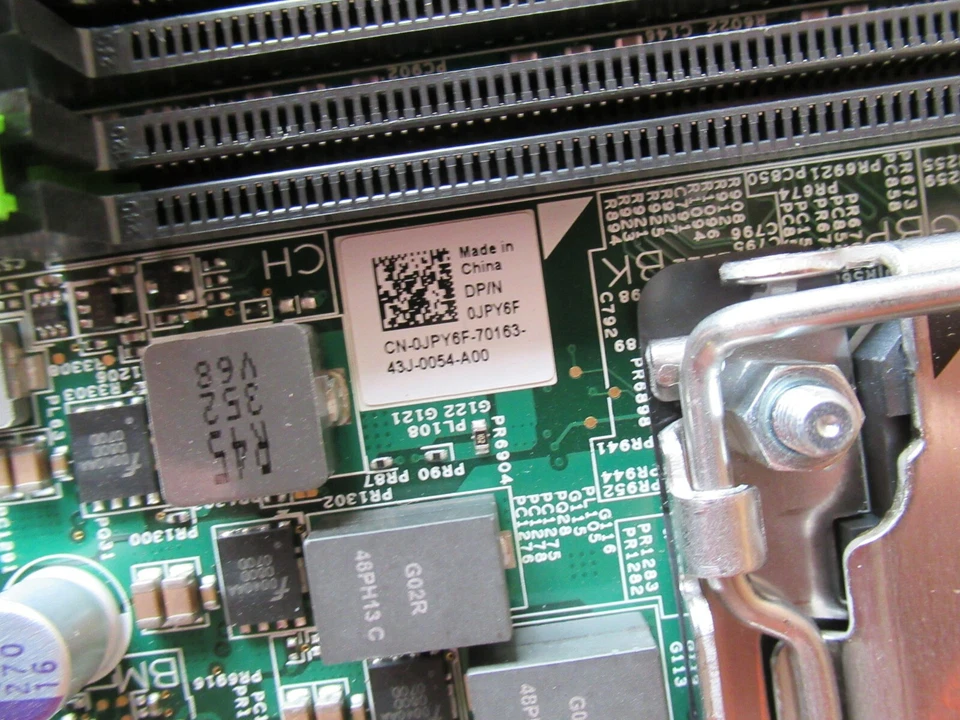Dell JPY6F - 4 Socket CPU Poweredge M820 Blade Server Board System Motherboard  - Image 4 of 4