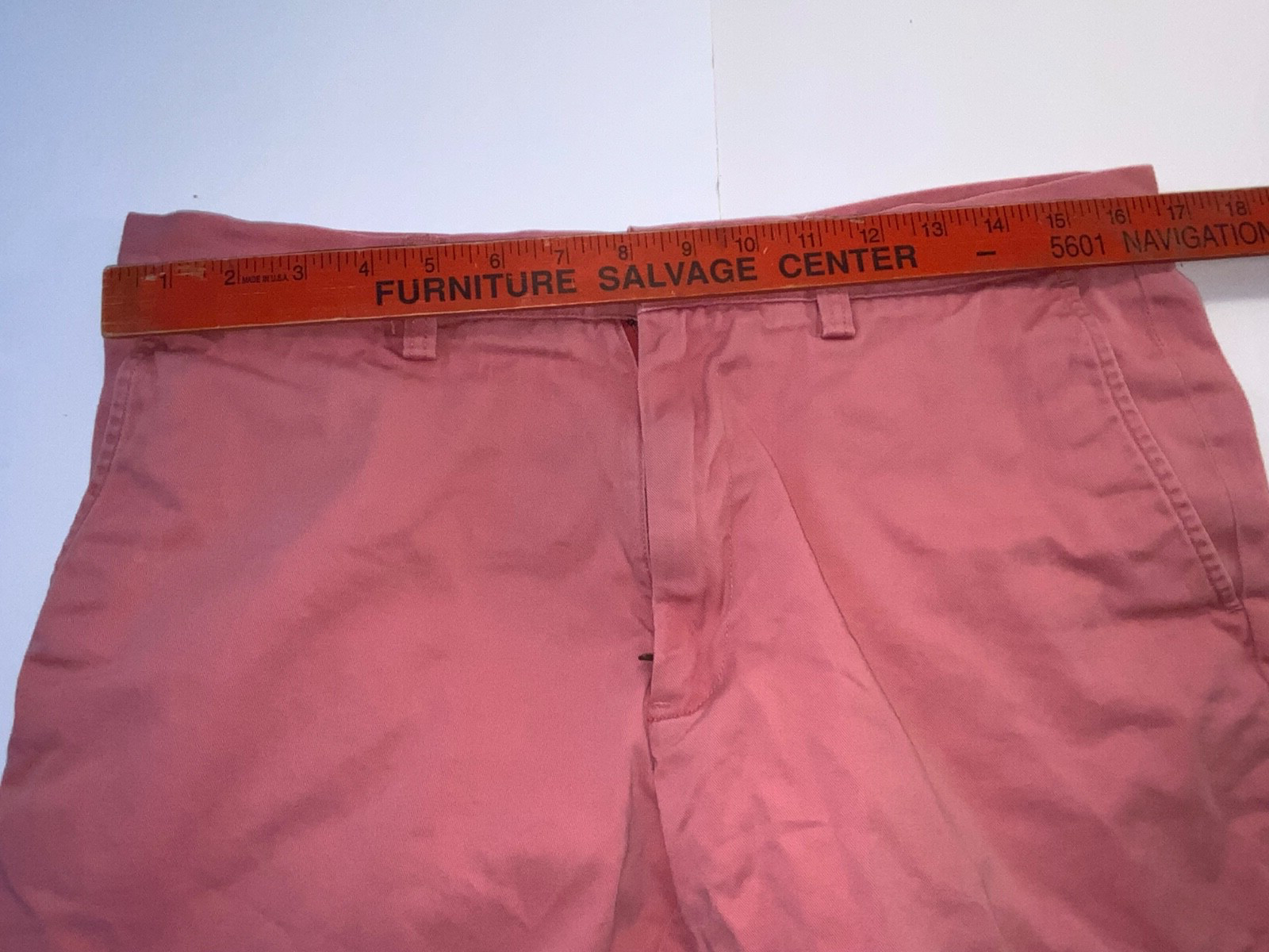 Polo Ralph Lauren Men's chinco  Shorts  Solid Red  40”, 10” classic fit