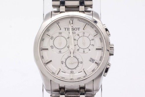 Tissot Couturier T035617A Quartz Chronograph 42mm Men's Wristwatch - Picture 3 of 13