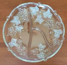 Parisian Ivy Divided Relish Tray by Mikasa Crystal