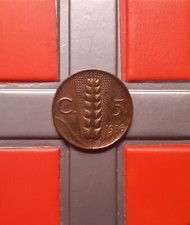 (£)  5 Centesimi 1936 (Spiga 2° tipo) - REGNO D'ITALIA - VITT. EM. III 1900-1943