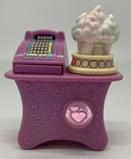 My Little Pony Magnetic G3 Purple Cotton Candy Cash Register MLP DISCOLORED