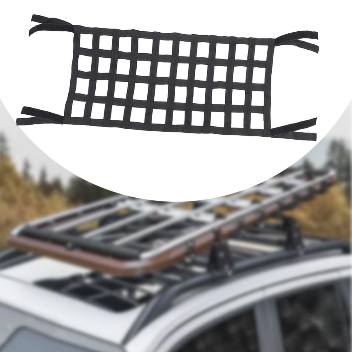 Car Roof Net Hammock Stable Cargo Net for Pickup Truck Bed for