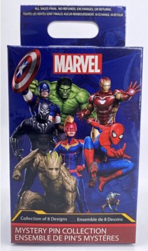 Disney Parks Marvel Super Heroes Collectors Mystery Box Set of 2 Pins Sealed - Picture 3 of 7