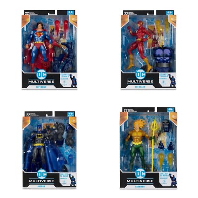 McFarlane Toys DC Multiverse Justice League Task Force SET 4 ACTIONFIGUREN
