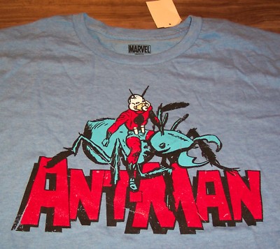 VINTAGE STYLE ANT-MAN ANTMAN MARVEL COMICS T-Shirt MENS 2XL XXL NEW  w/ TAG
