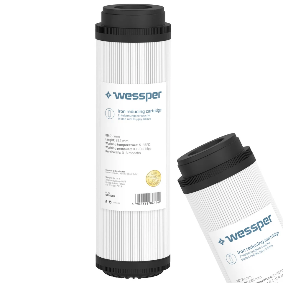 Enteisenung Kartusche 10 Zoll Wasser vorfilter Wasserreinigung Wessper 3 Stück - Bild 4 von 4