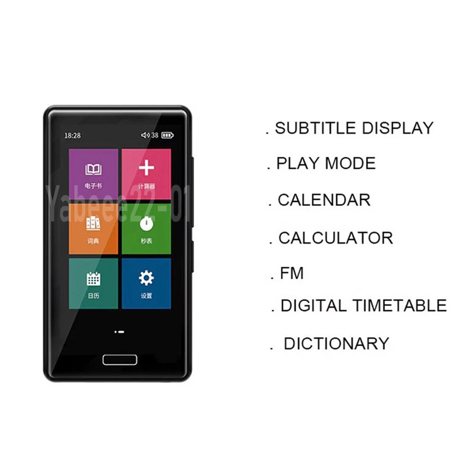 Philips SA2916 HIFI MP4 Player IPS Full Touchscreen Bluetooth4.2 Media Player - Image 3 of 4