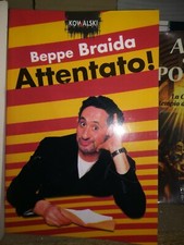 LIBRO Comico ATTENTATO Beppe Braida 2003 Kowalski Editore tascabile Zelig Circus