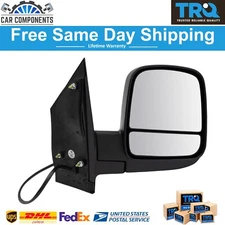 TRQ New Side View Mirror Power Heated Passenger RH Right For 2008-2020 Chevy GMC