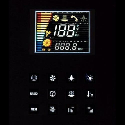 Dampfdusche Duschkabine 150x90 cm in weiß Dampfkabine Dusche - Bild 5 von 6