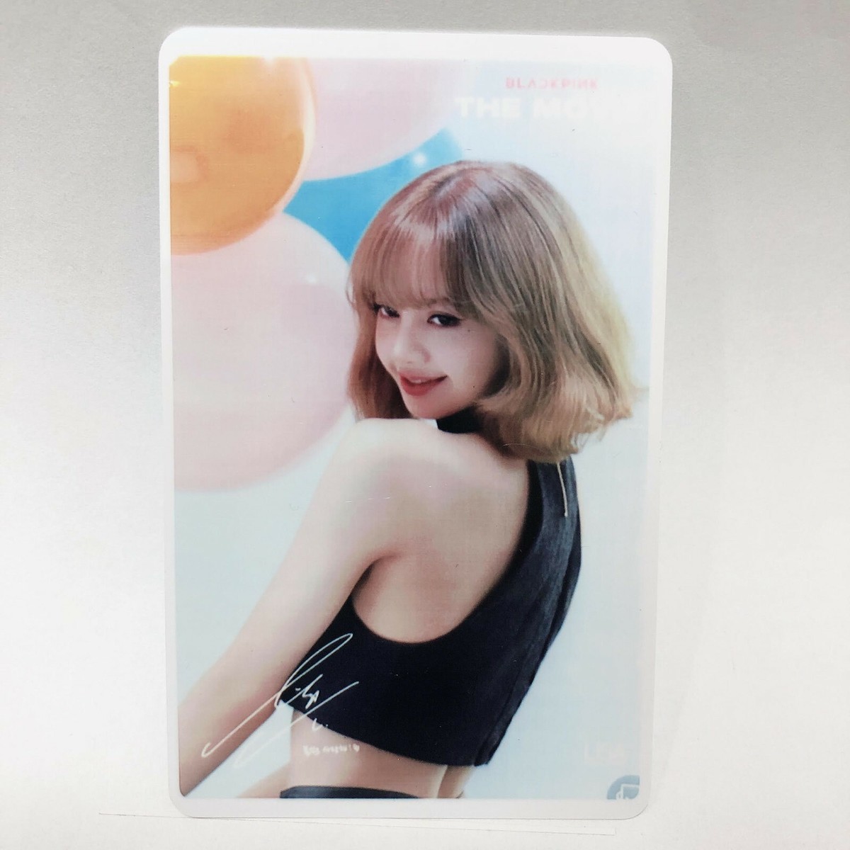 Blackpink Lisa Official The Movie Limited Photo Ticket