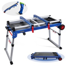 5-in-1 Portable Miter Saw Stand Workbench Qui...