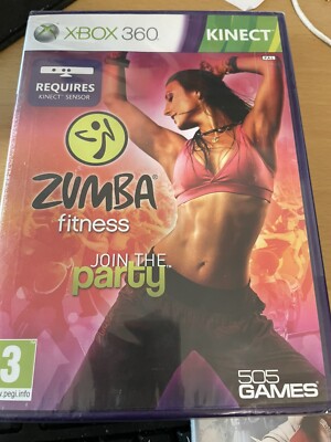 XBOX 360 Kinect Spiel - Zumba Fitness - NEU & Versiegelt - Kostenloser Versand 