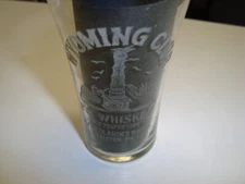 Circa 1900 Wyoming Club Shot Glass, Friedlander & Bros, Hazelton, Pennsylvania