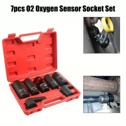 7PCS 1/2"Drive Oxygen Sensor / Lambda Sensor Socket Set Tool All Sizes AU - Picture 10 of 11
