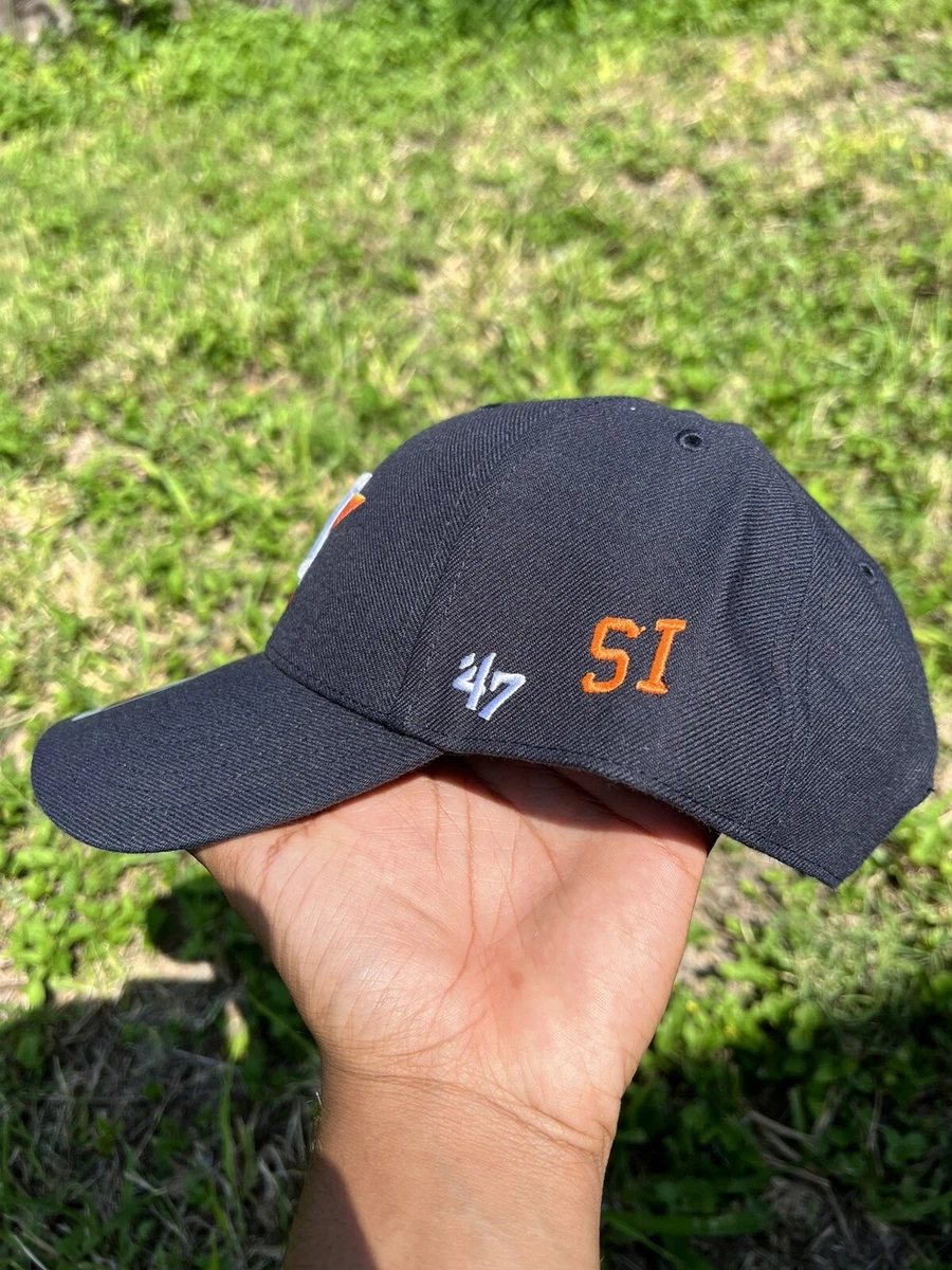 Men's '47 Navy Houston Astros Legend MVP Adjustable Hat Custom