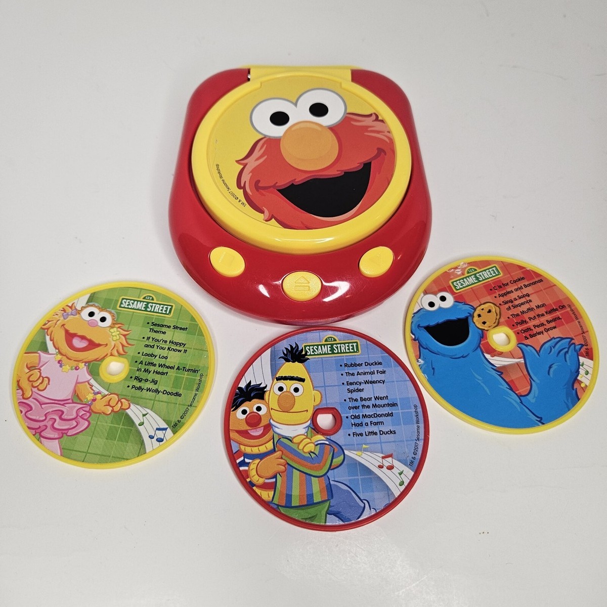 Sesame Street Compact Disc Toy CD Player | eBay