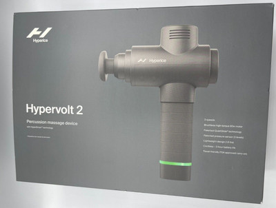Hyperice 53200 038-00 Hypervolt 2 - Grey Message Gun *New* 