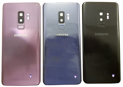 Genuine Samsung S9 plus G965 Rear Back Glass Battery Cover Camera
