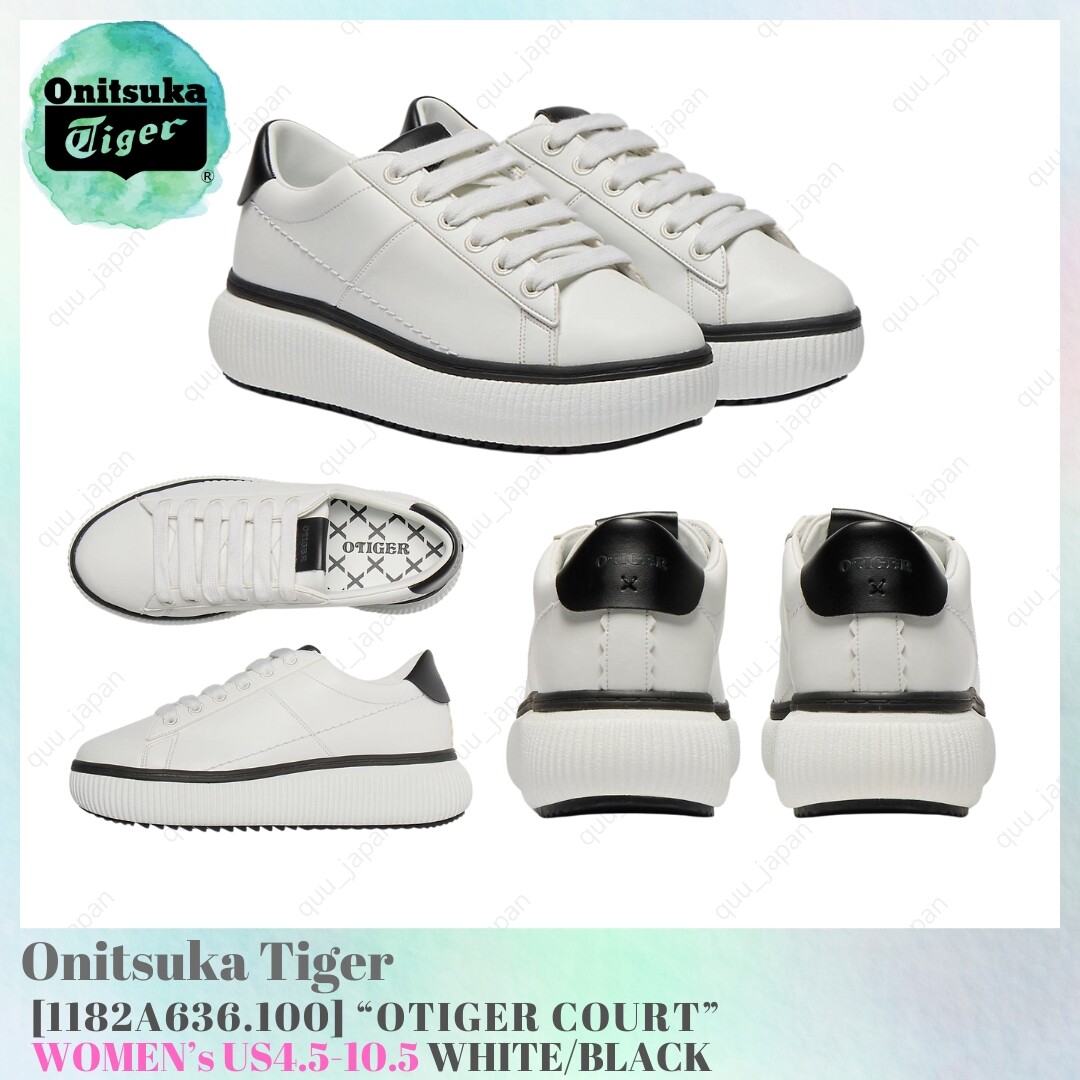Onitsuka Tiger OTIGER COURT 1182A636.100 WOMEN's WHITE