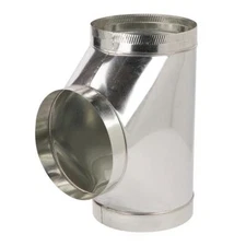 16 in. to 16 in. to 16 in. Full Flow Tee