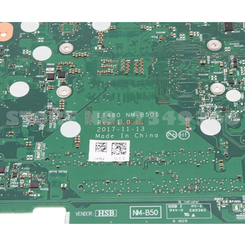01YU887 01YR332 For Lenovo ThinkPad T480 Laptop Motherboard