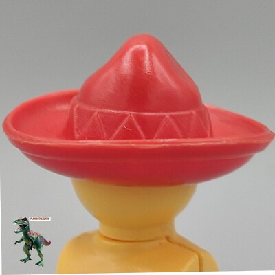 Playmobil sombrero rojo mexicano-mejicano-mariachi-bandido-vaquero