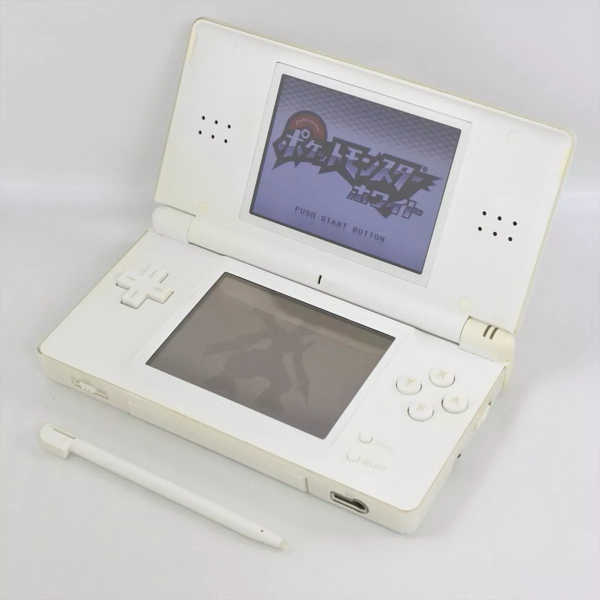 ニンテンドー DSLite　クリスタルホワイトかすてらゲーム