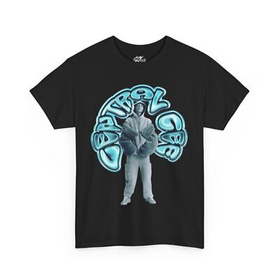 Central Cee Vibes Graphic Unisex Heavy Cotton Tee, UK Streetwear Graphic
