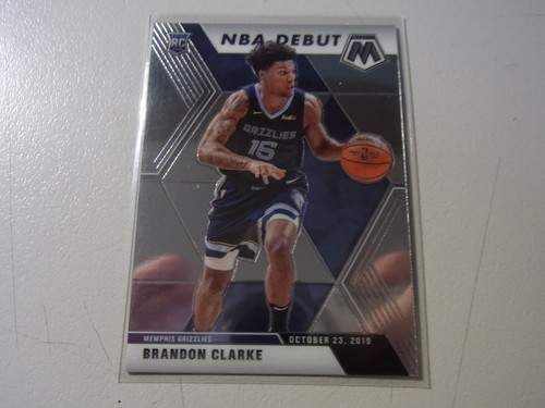 2019-20 Panini Mosaic NBA Debut Base Prizm Brandon Clarke #277 Rookie