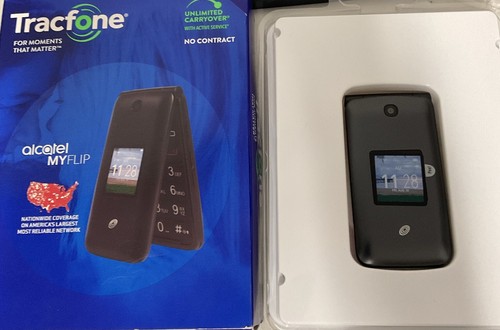 ⚡️Alcatel MyFlip 2 A405DL A406DL 4GB -Gray ( TracFone ) ⚠️No Sim Card Included