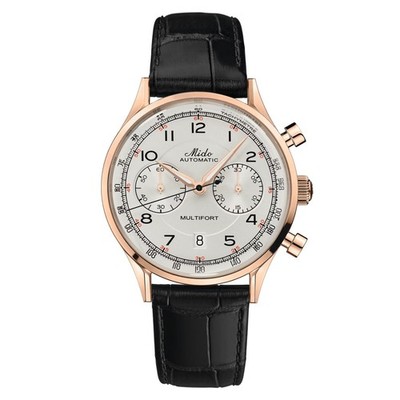 Mido Multifort Patrimony Chronograph SWISS Automatic Men's Watch M0404273626200